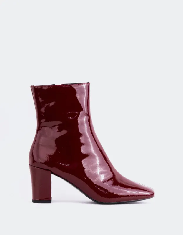 Jepson Burgundy Patent sold by L'Intervalle