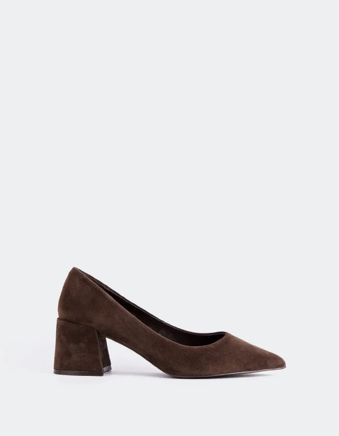 Josephine Brown Suede sold by L'Intervalle