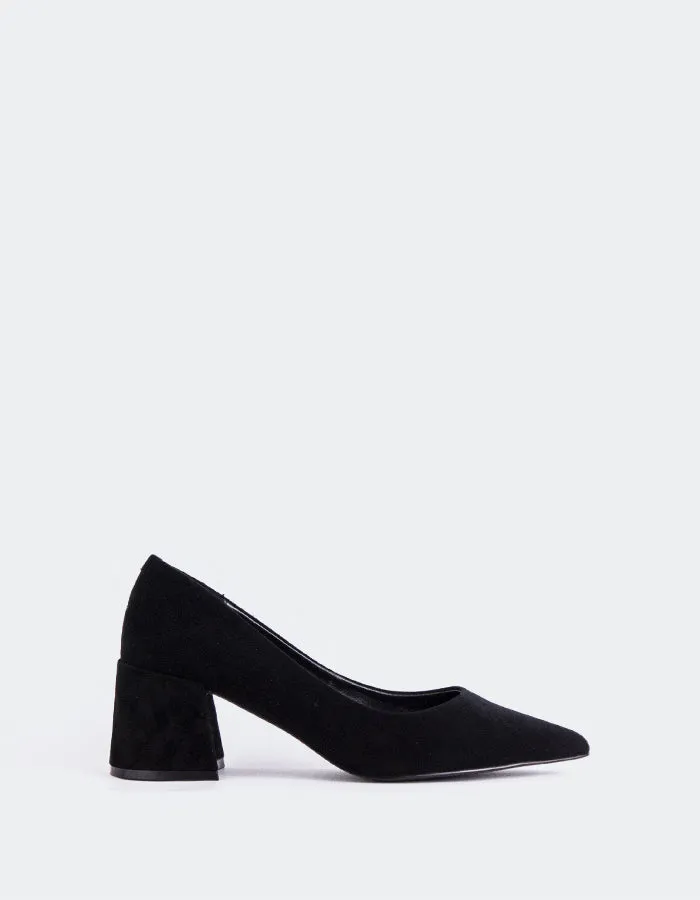 Josephine Black Suede sold by L'Intervalle