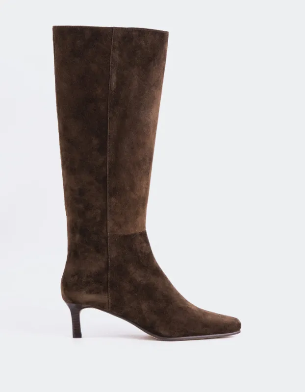 Giulia Brown Suede sold by L'Intervalle