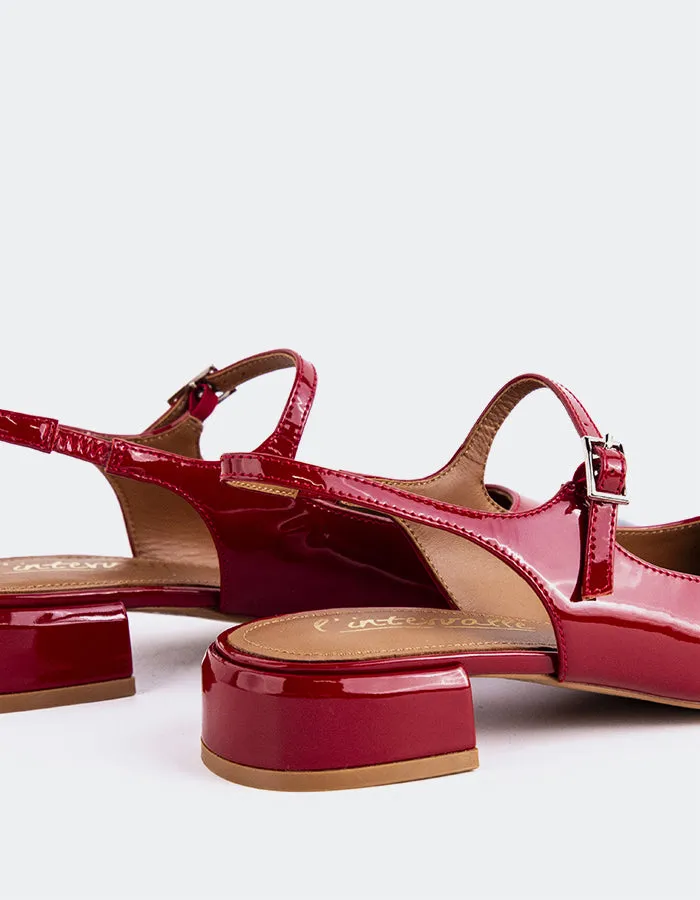 Miltonia Black/Burgundy Patent sold by L'Intervalle product image thumbnail 4