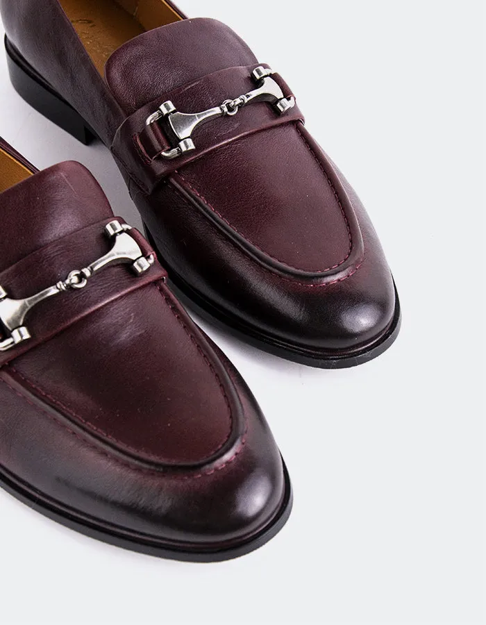Montenegro Burgundy Leather sold by L'Intervalle product image thumbnail 2