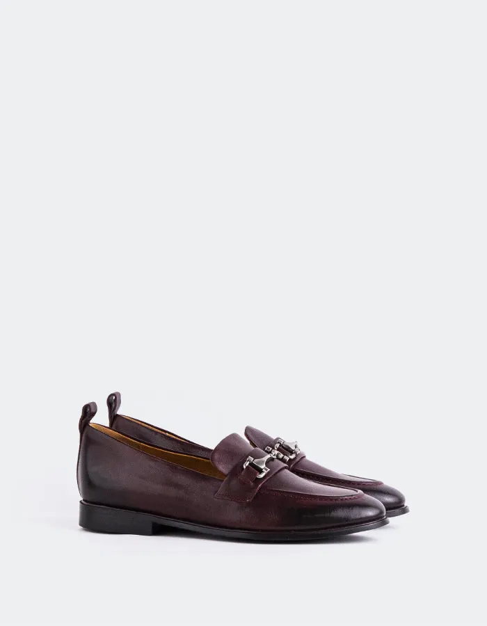 Montenegro Burgundy Leather sold by L'Intervalle product image thumbnail 3