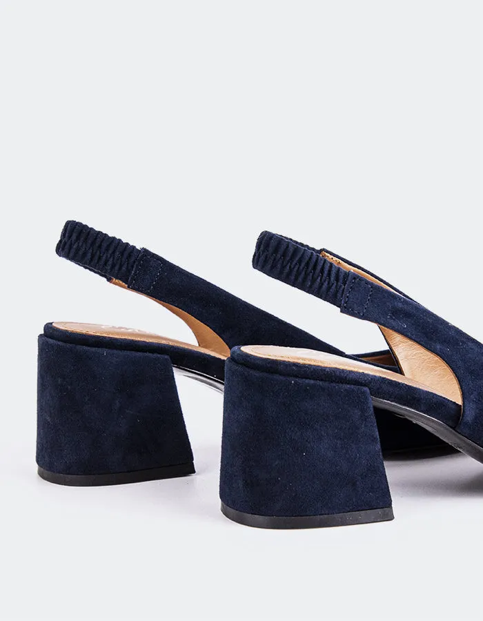 Dalida Navy Suede sold by L'Intervalle product image thumbnail 4