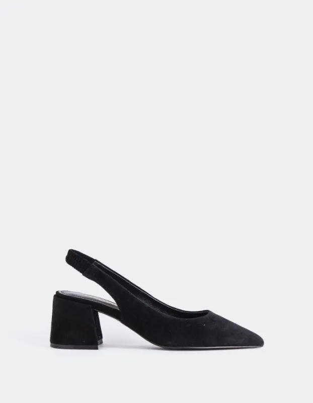 Dalida Black Suede sold by L'Intervalle