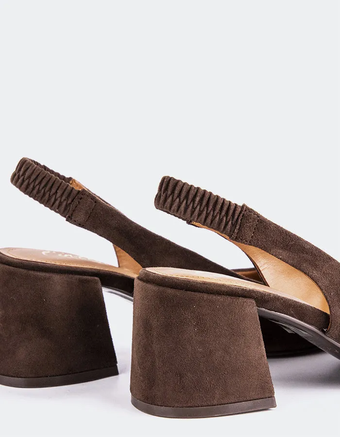 Dalida Brown Suede sold by L'Intervalle product image thumbnail 4