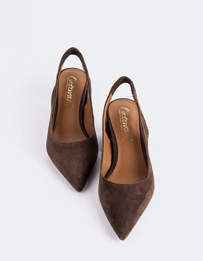 Dalida Brown Suede sold by L'Intervalle product image thumbnail 5