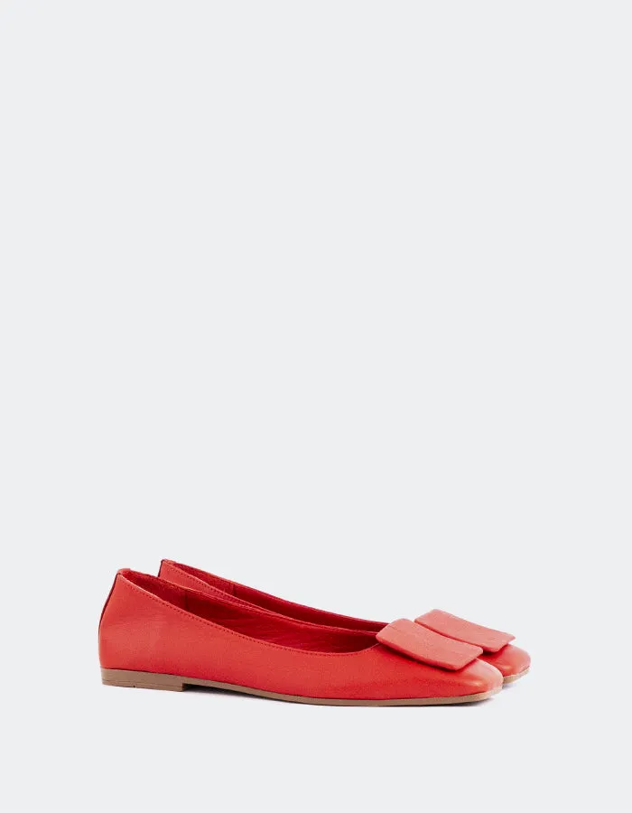 Prianca Red Leather sold by L'Intervalle product image thumbnail 3