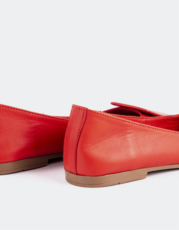 Prianca Red Leather sold by L'Intervalle product image thumbnail 4