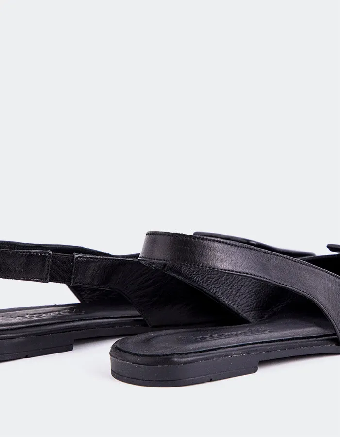 Philema Black Leather sold by L'Intervalle product image thumbnail 4