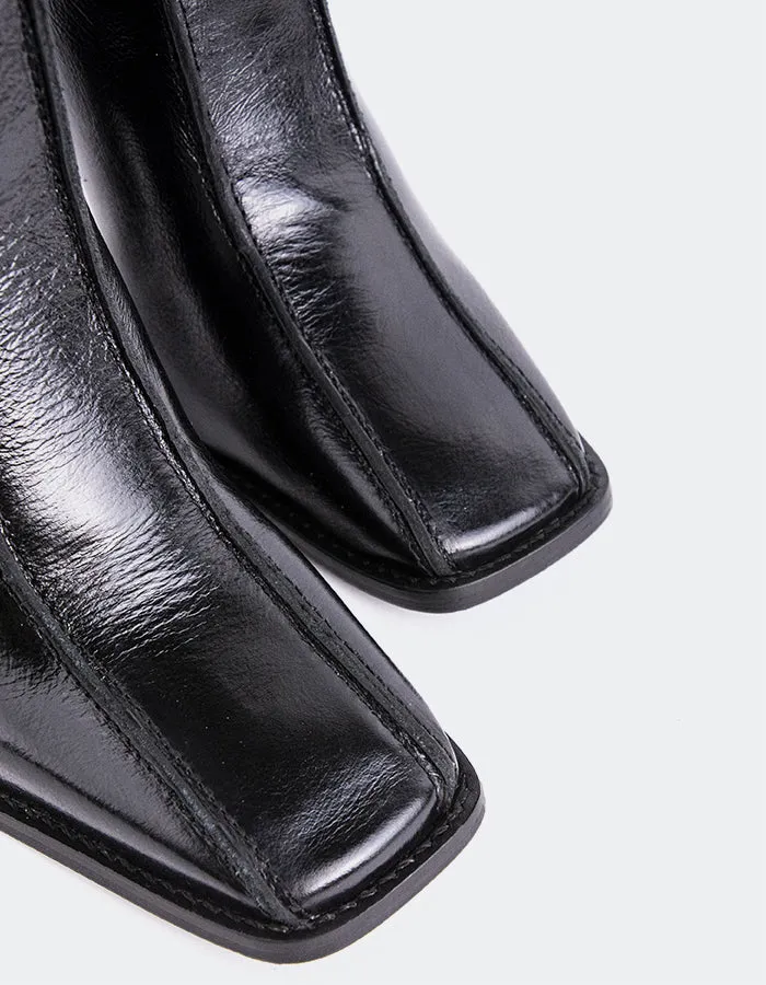 Krakow Black Leather sold by L'Intervalle product image thumbnail 2