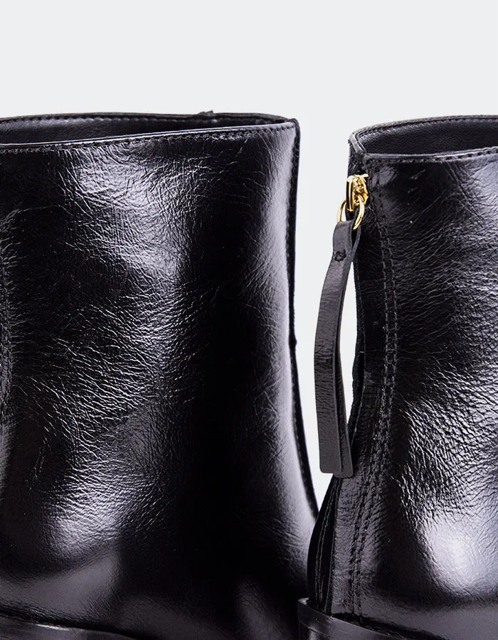 Krakow Black Leather sold by L'Intervalle product image thumbnail 5