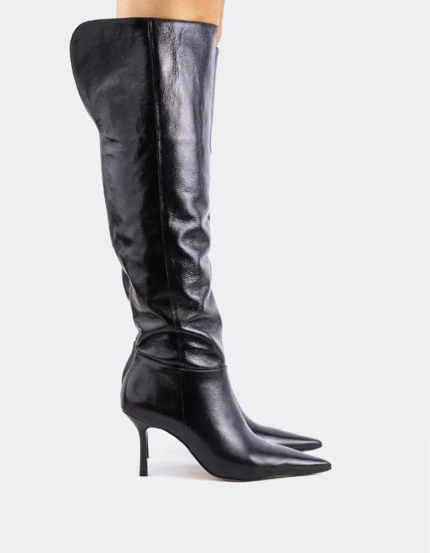Bryson Black Leather sold by L'Intervalle