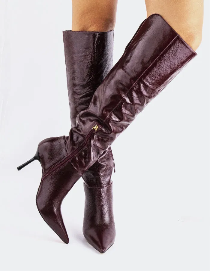 Bryson Burgundy Leather sold by L'Intervalle product image thumbnail 2