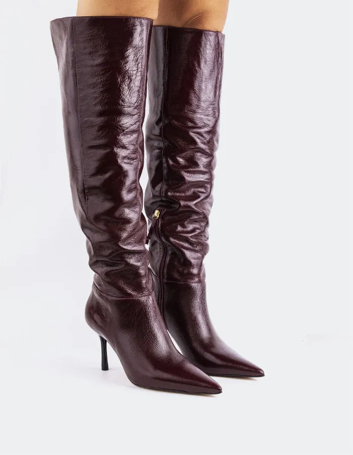 Bryson Burgundy Leather sold by L'Intervalle product image thumbnail 3