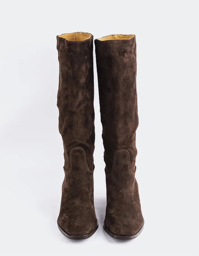 Parrita Chocolate Suede sold by L'Intervalle product image thumbnail 5