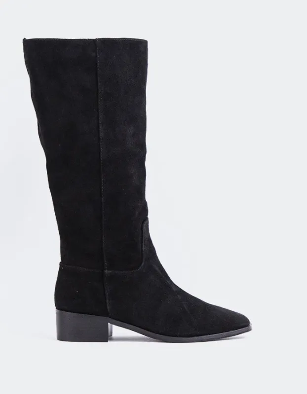 Parrita Black Suede sold by L'Intervalle