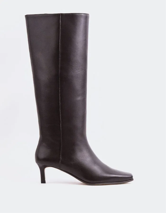 Giulia Brown Leather sold by L'Intervalle