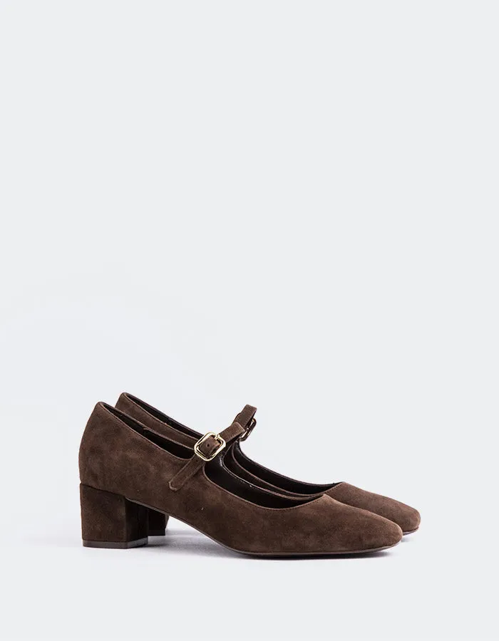 Rosalba Brown Suede sold by L'Intervalle product image thumbnail 3