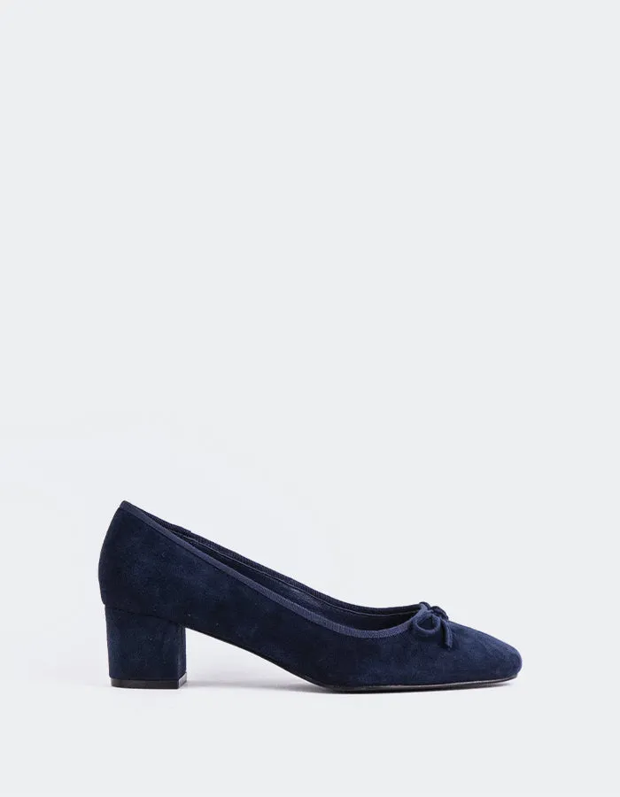 Ruslan Navy Suede sold by L'Intervalle