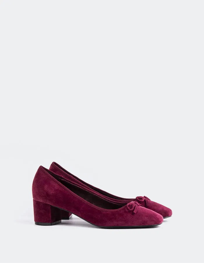 Ruslan Burgundy Suede sold by L'Intervalle product image thumbnail 3