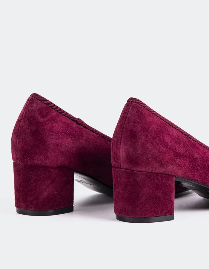 Ruslan Burgundy Suede sold by L'Intervalle product image thumbnail 4