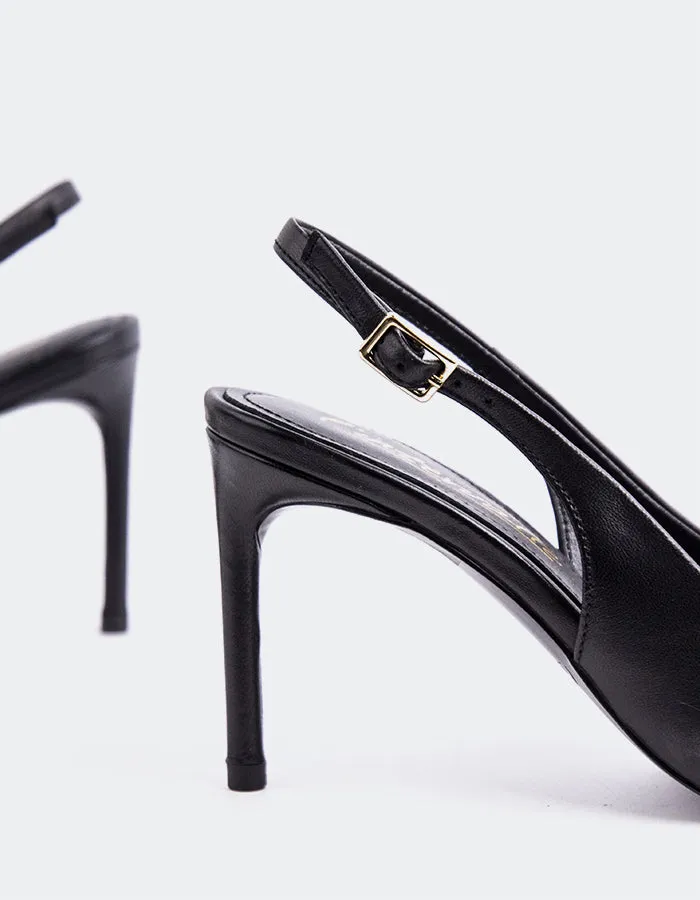 Zinnara Black Leather sold by L'Intervalle product image thumbnail 4