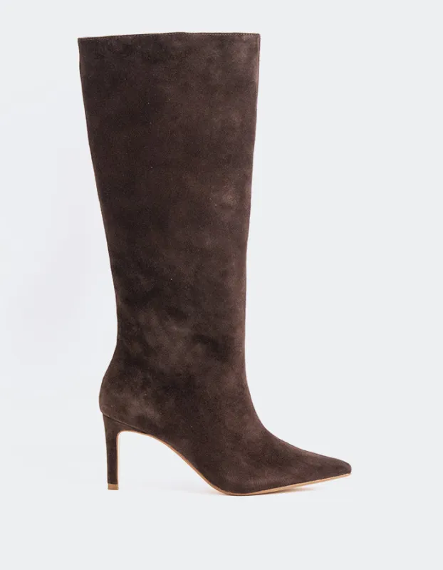 Rhossili Chocolate Suede sold by L'Intervalle