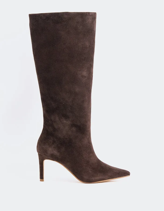 Rhossili Chocolate Suede sold by L'Intervalle