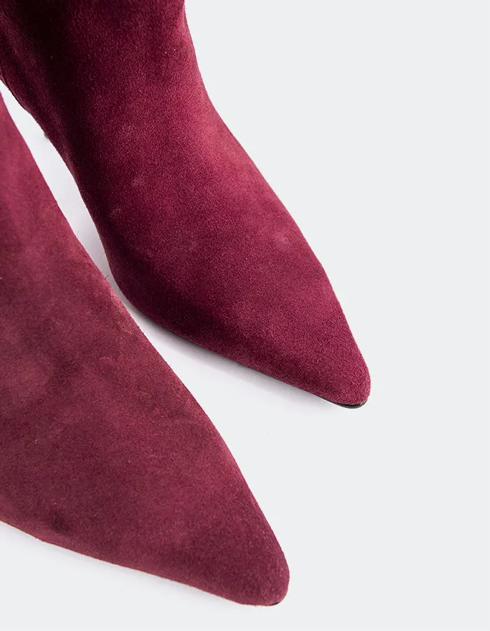 Derry Burgundy Suede sold by L'Intervalle product image thumbnail 2