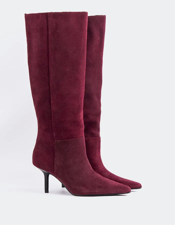 Derry Burgundy Suede sold by L'Intervalle product image thumbnail 3