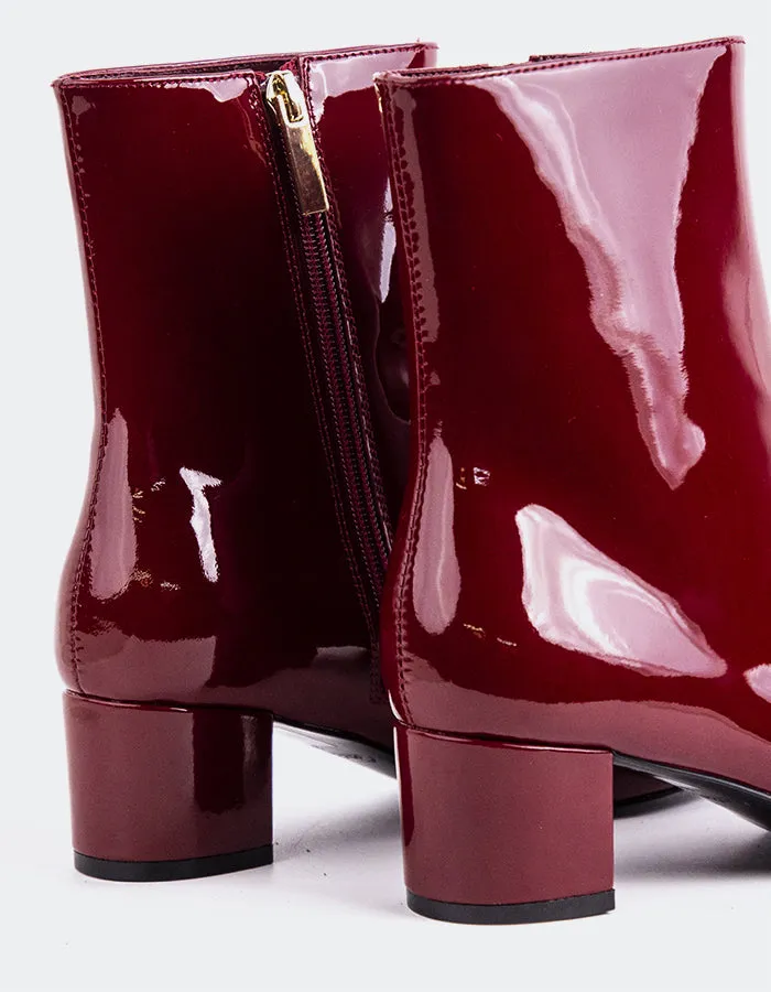 Tenby Burgundy Patent sold by L'Intervalle product image thumbnail 4