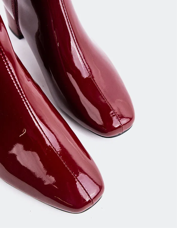 Tenby Burgundy Patent sold by L'Intervalle product image thumbnail 2