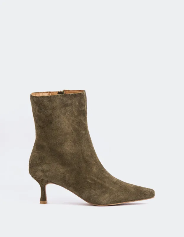 Nosara Khaki Suede sold by L'Intervalle