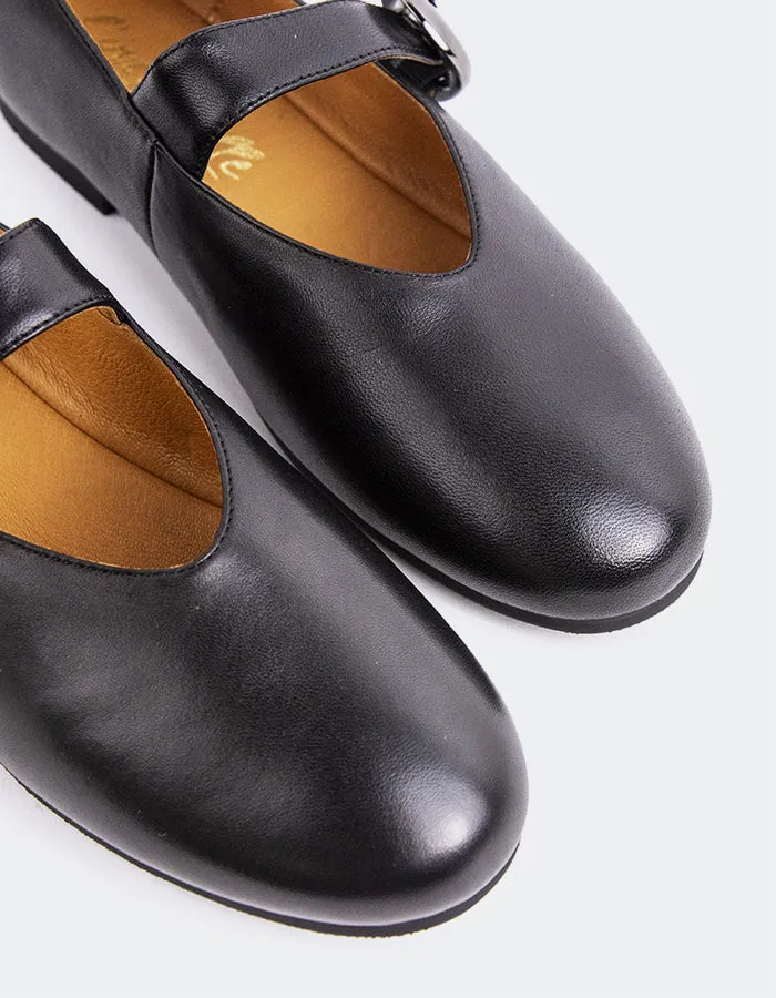 Nikole Black Leather sold by L'Intervalle product image thumbnail 3