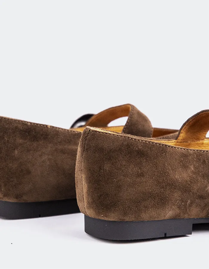 Nikole Chocolate Suede sold by L'Intervalle product image thumbnail 5