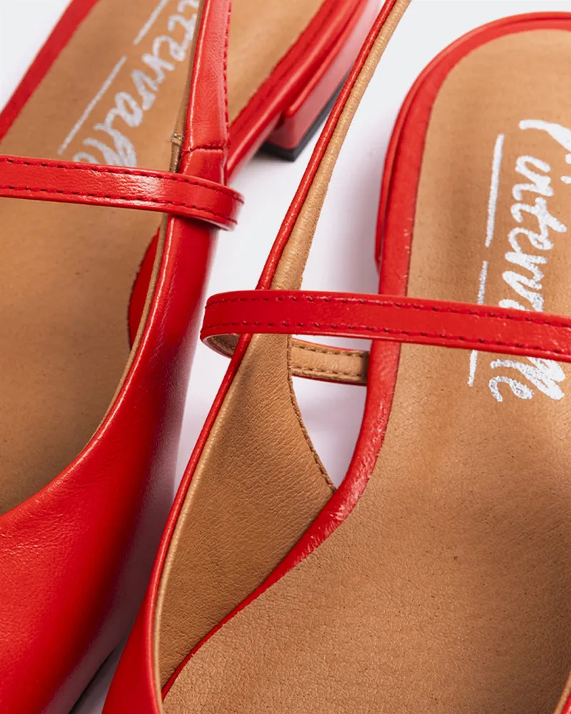 Fresca Red Leather sold by L'Intervalle product image thumbnail 5