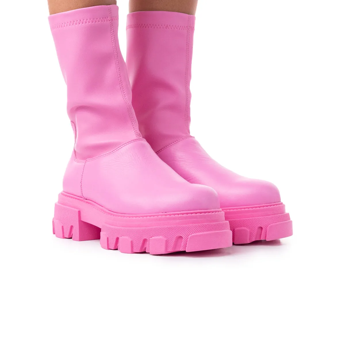 Foshan Dark Pink Stretch sold by L'Intervalle product image thumbnail 2