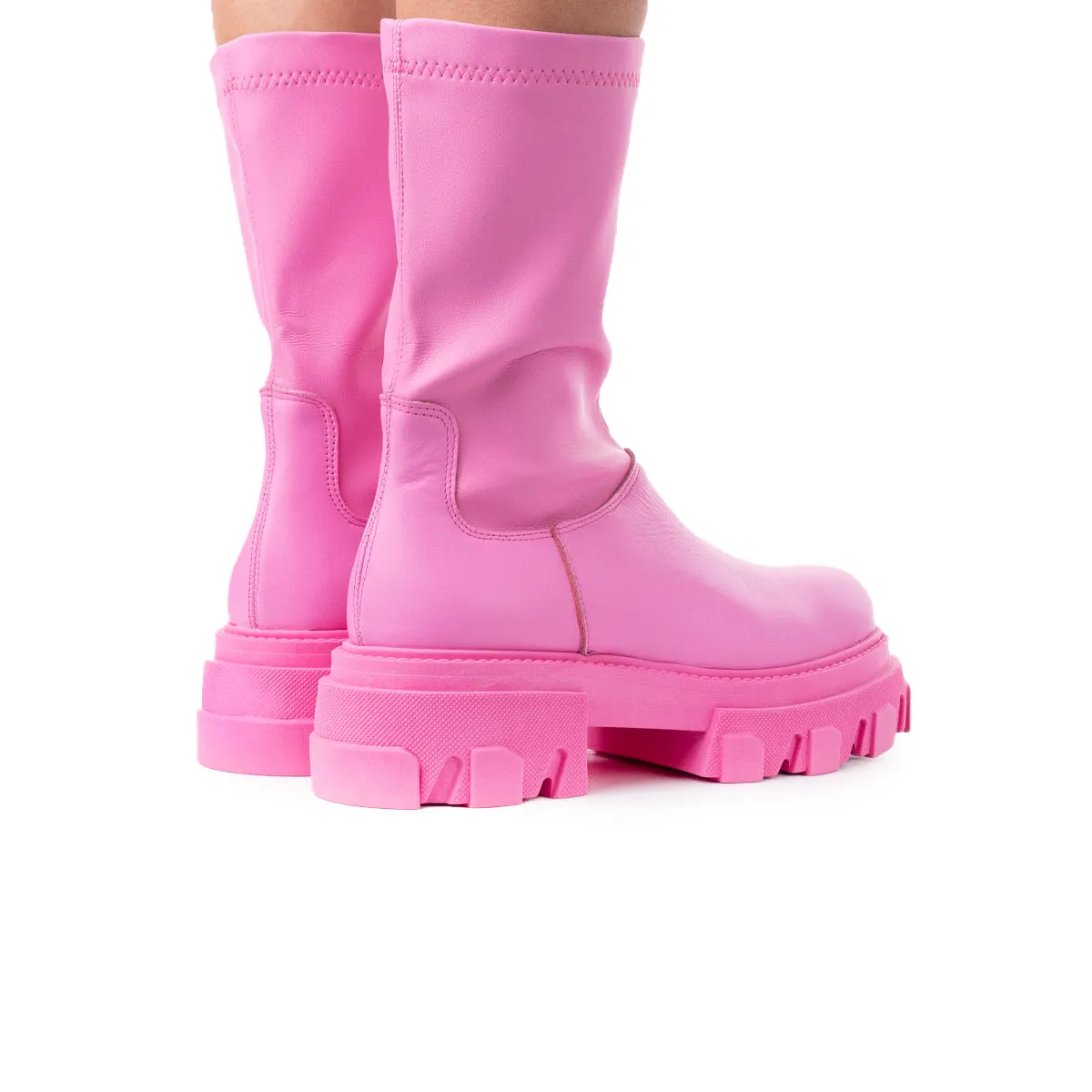 Foshan Dark Pink Stretch sold by L'Intervalle product image thumbnail 3