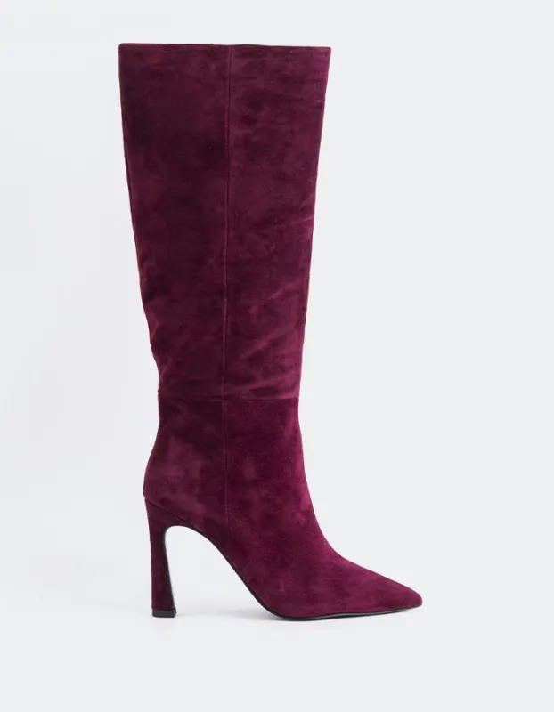 Grimani Burgundy Suede sold by L'Intervalle