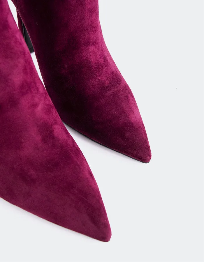 Grimani Burgundy Suede sold by L'Intervalle product image thumbnail 2