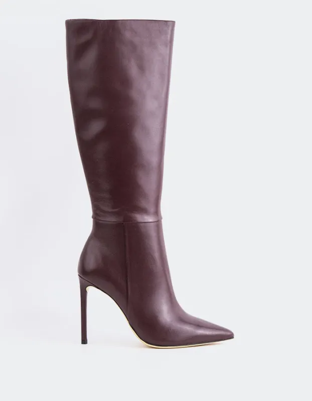 Kyrie Burgundy Leather sold by L'Intervalle