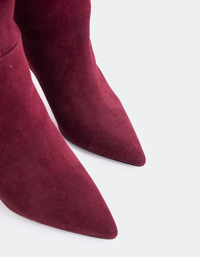 Allister Burgundy Suede sold by L'Intervalle product image thumbnail 3
