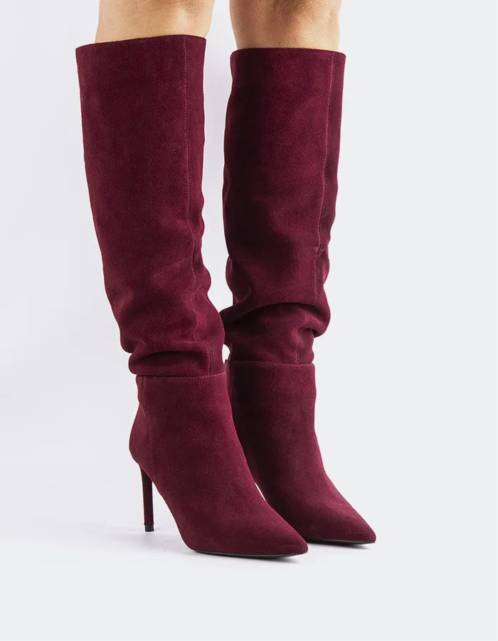 Allister Burgundy Suede sold by L'Intervalle product image thumbnail 4
