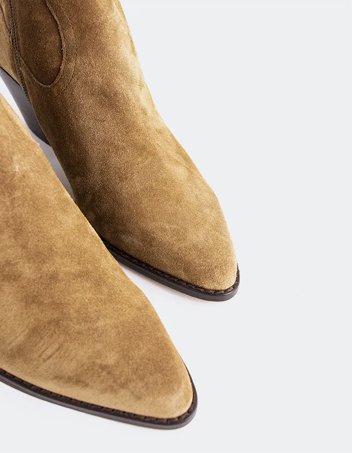 Nashira Taupe Suede sold by L'Intervalle product image thumbnail 2