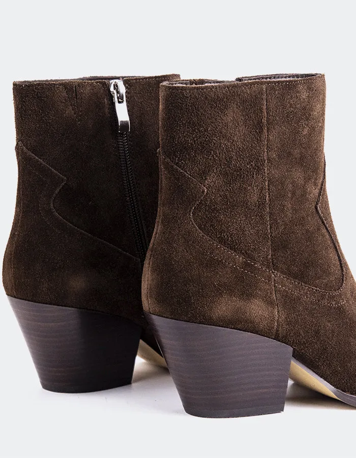 Nashira Brown Suede sold by L'Intervalle product image thumbnail 4