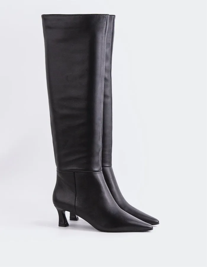 Lorenzie Black Leather sold by L'Intervalle product image thumbnail 3