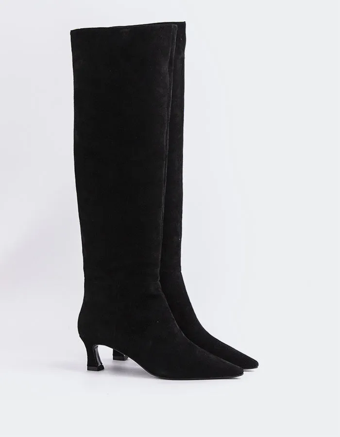 Lorenzie Black Suede sold by L'Intervalle product image thumbnail 3