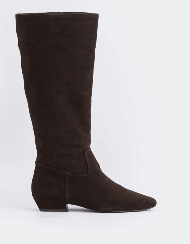 Alberoni Brown Suede sold by L'Intervalle