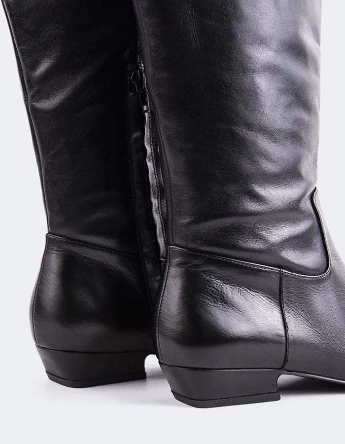 Alberoni Black Leather sold by L'Intervalle product image thumbnail 4